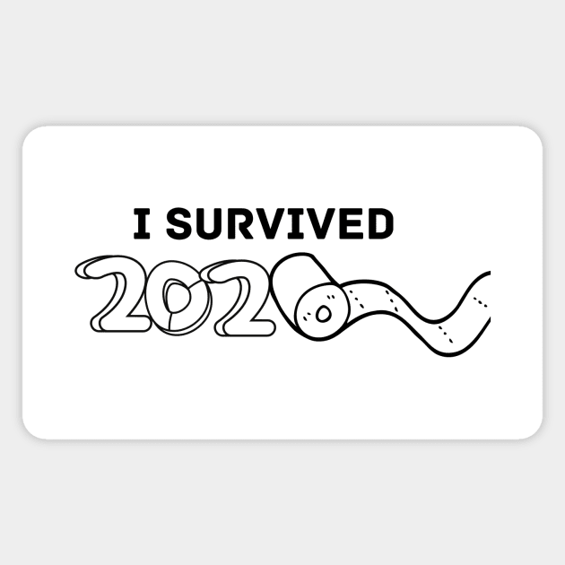 2020 Toilet Paper Survival Sticker by Karolyn's Kreations!